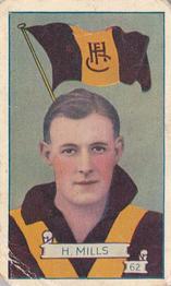1934 Allen's VFL Footballers #62 Bert Mills Front